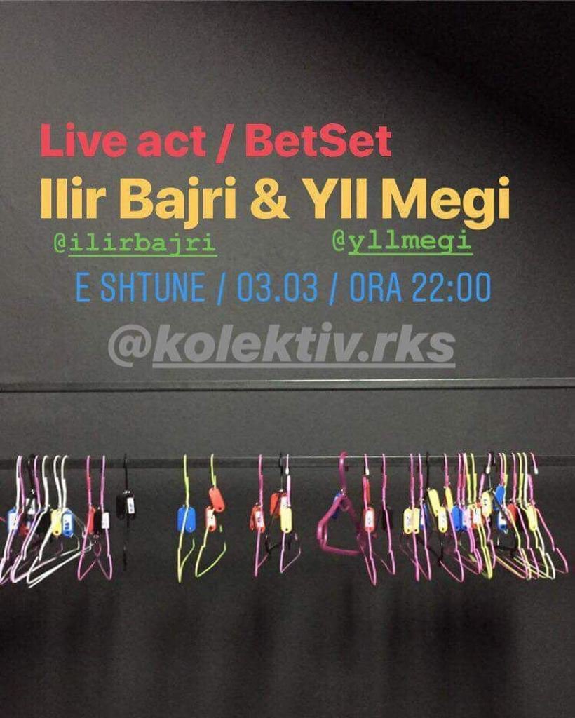 Live act with Ilir Bajri at Kolektiv